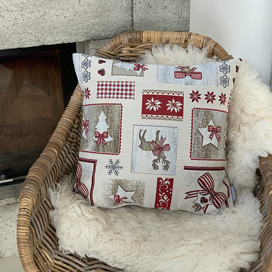 Karácsonyi gobelin borító ORSZÁG KARÁCSONY