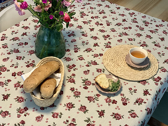 Gobelin terítő és sál EDEN ROSES