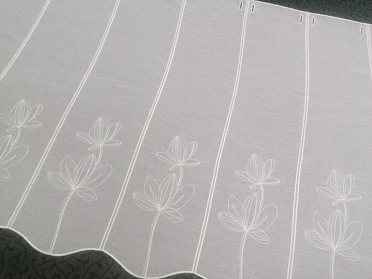 Hímzett függöny ólomüveghez 11752/0010