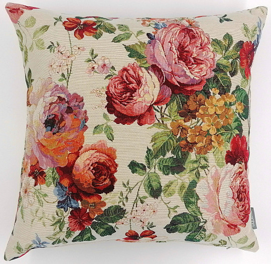 Gobelin párnahuzat CREAM ROSE