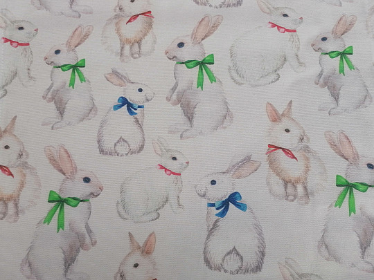 Húsvéti terítők és sálak Húsvéti nyuszik