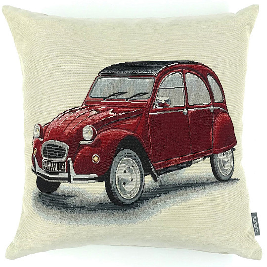 Gobelin huzat a Citroën 2CV párna piroshoz