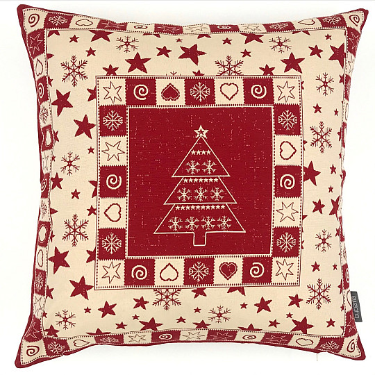 Karácsonyi díszbevonat KARÁCSONYFA I RED