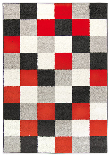 Darab szőnyeg LOTTO kockák piros