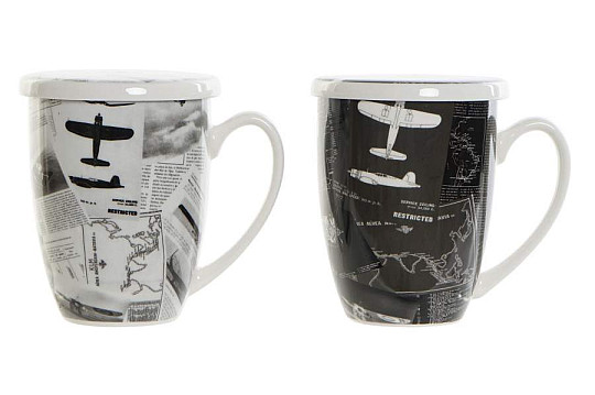 Teáskészlet Aviation szitával 300 ml