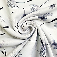 Dekoratív anyag BLACK OUT DANDELION fekete