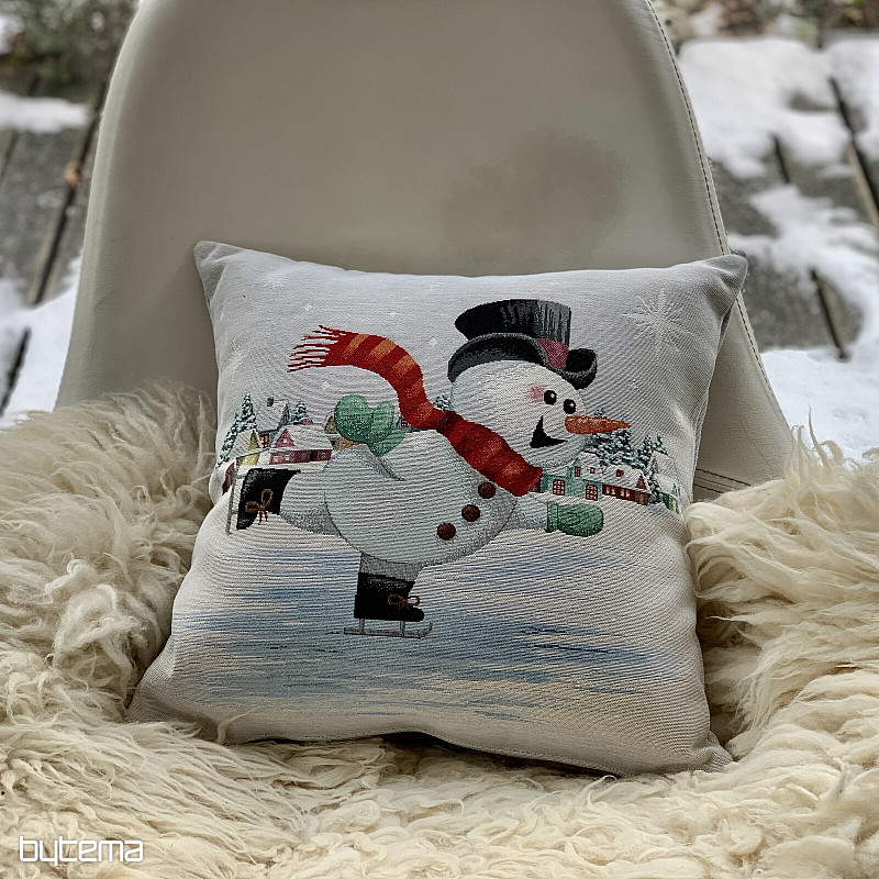 Karácsonyi gobelin HÓEMBER KORCSOLYÁN