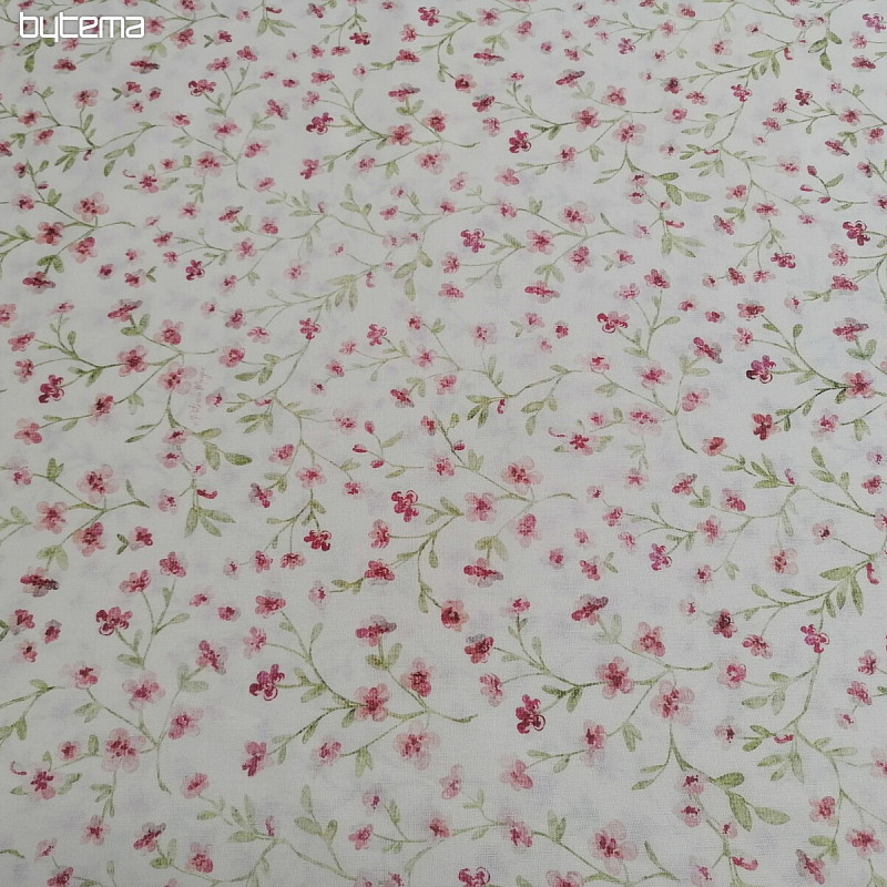 Mini sakura rózsaszín pamutszövet