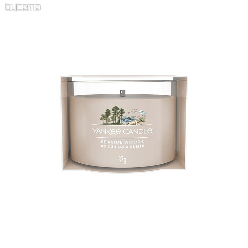 gyertya YANKEE CANDLE illat SEASIDE WOODS GLASS 37g