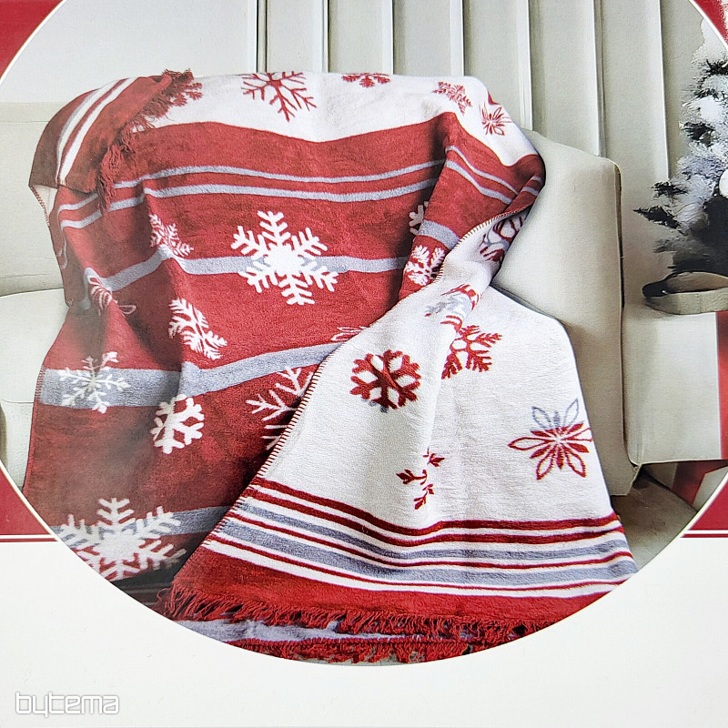 Karácsonyi takaró FLAKES