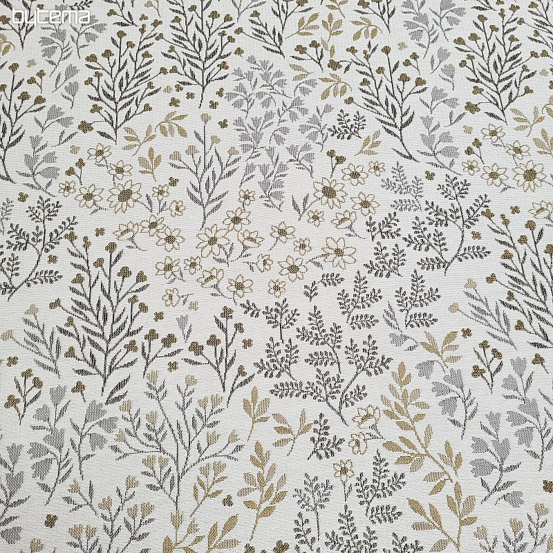 Gobelinszövet GLADIS FLOR bézs