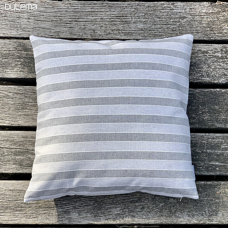 Dekoratív párnahuzat TREBOL STRIPES GREY