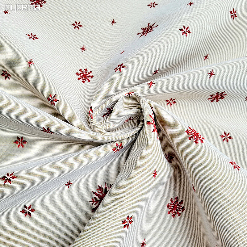 Gobelin anyag SOFT FLAKE PIROS