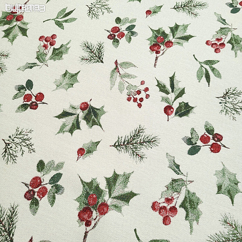 Luxus dekoratív anyag HOLLY GREEN