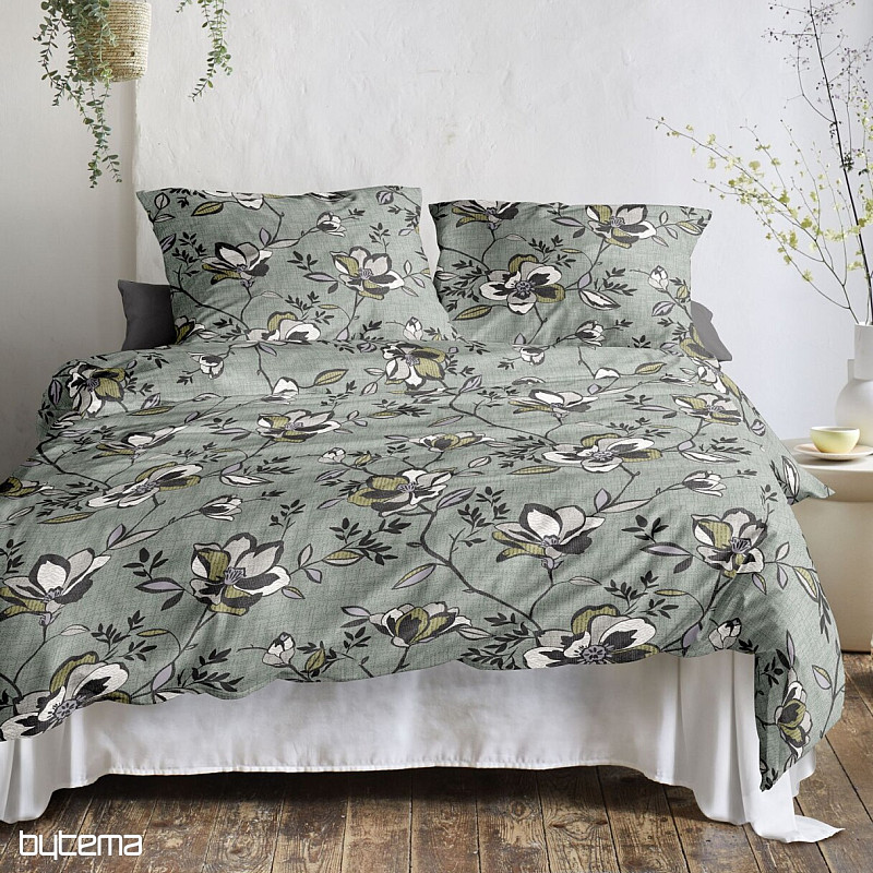Luxus flanel ágynemű IRISETTE KOALA 8616-30 ZÖLD