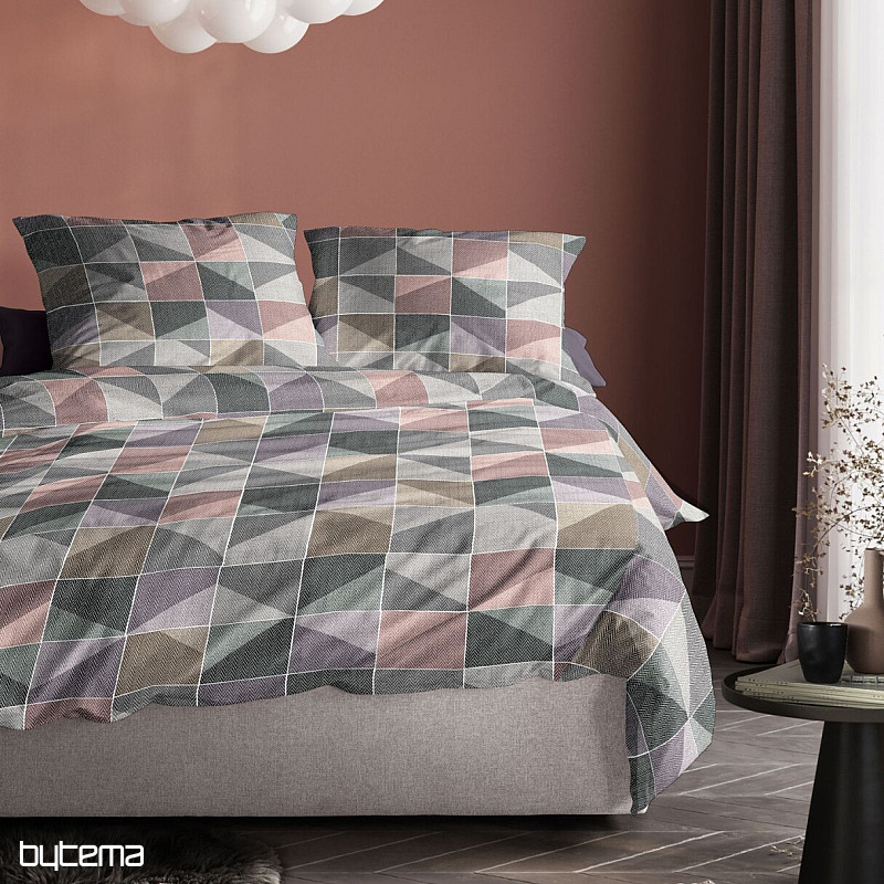 Luxus flanel ágynemű IRISETTE KOALA 8646-90 RÉGI RÓZSASZÍN