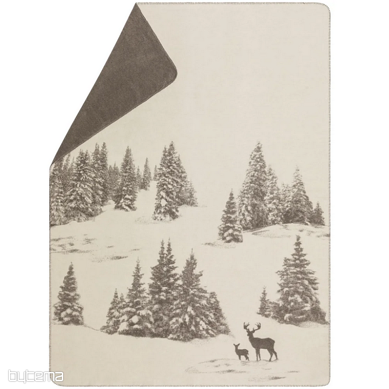 Takaró DF SAVONA SNOWY DEER krémszínű