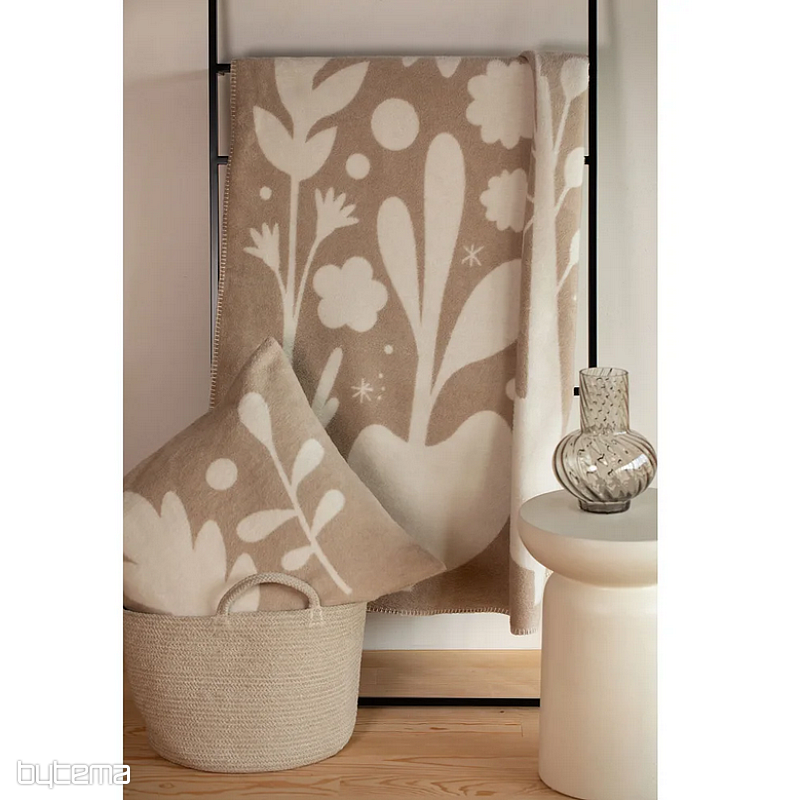 Takaró DF SAVONA FOLKLORE FLOWERS EKRÜ