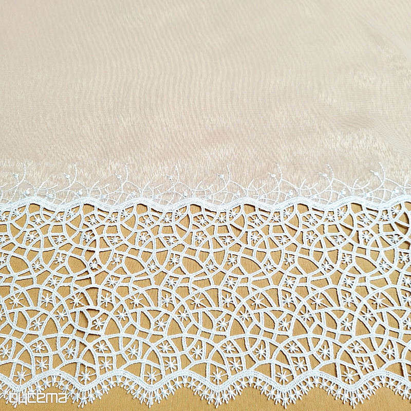 Luxus függöny GERSTER 11592 FEHÉR