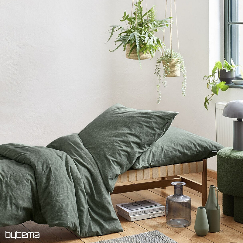 Luxus flanel ágynemű IRISETTE KOALA 8544-30 zöld