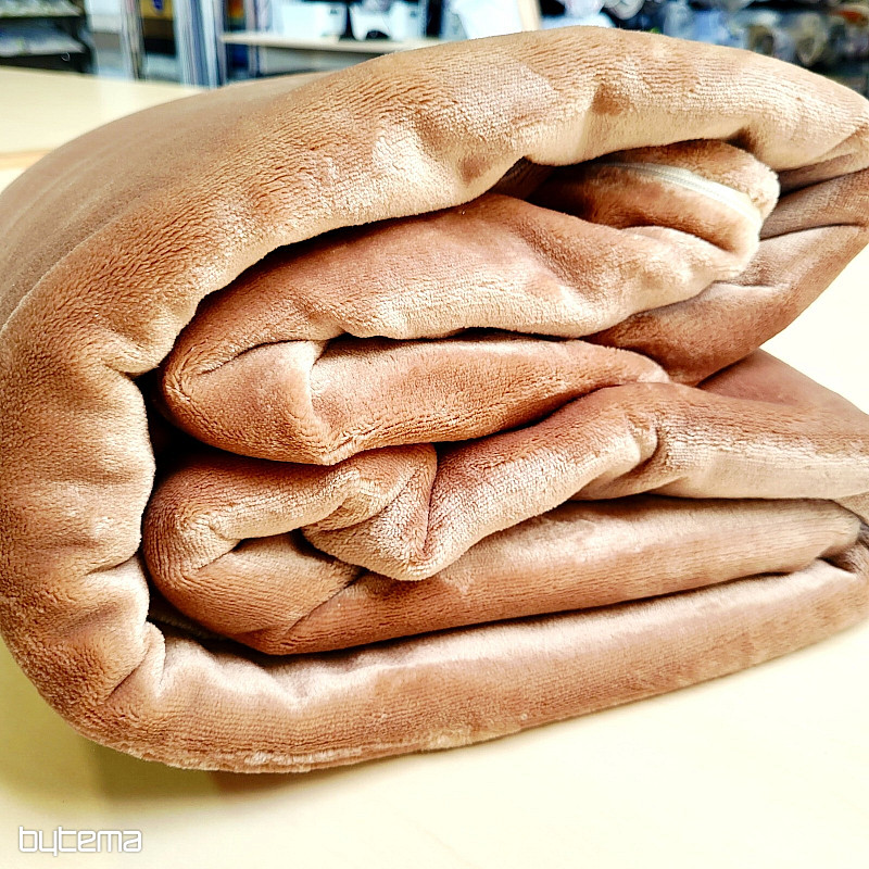 Mikroflanel ágynemű CSOKOLÁDÉ