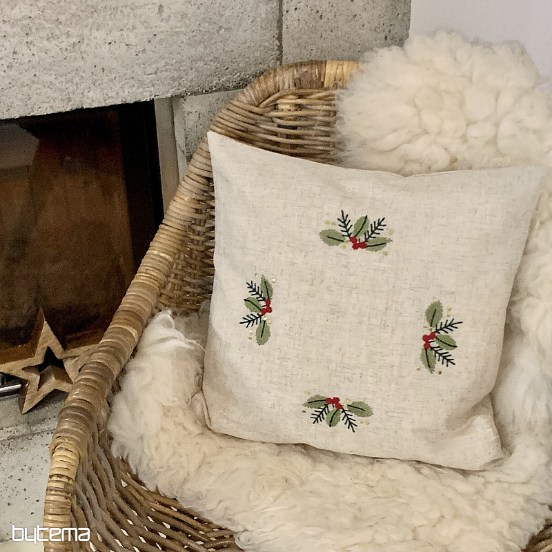 Hímzett huzat SZÍNES Gallyak