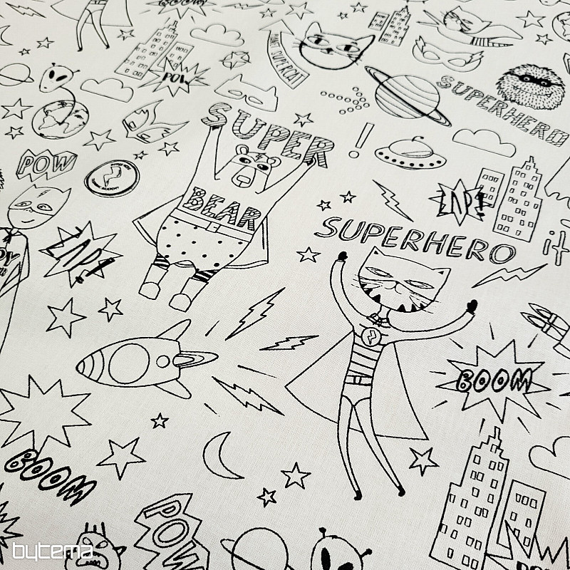 Szuperhősök festővászon