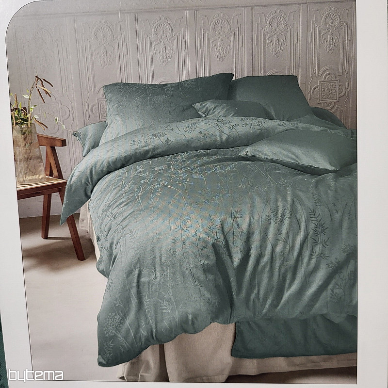 Luxus pamut damaszt RIO GREEN