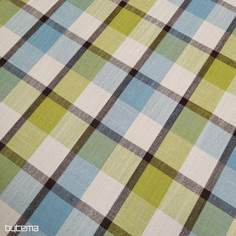 ATILA KÉK ZÖLD Dekoratív szövet