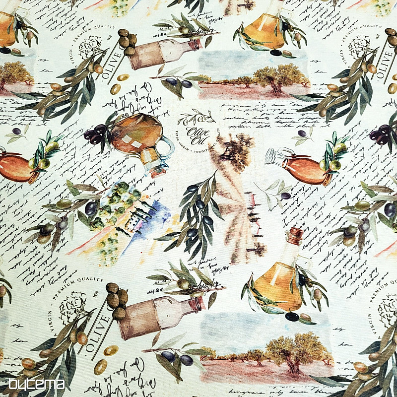 Dekoratív szövet OLIVY FARGA