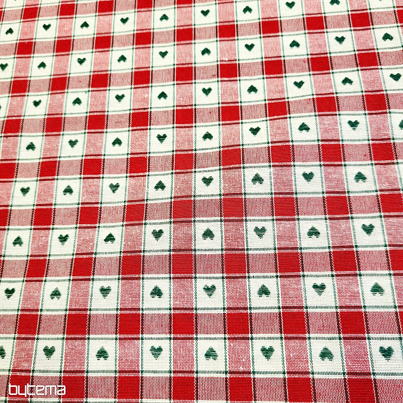 MAXI CORET piros dekoratív anyag