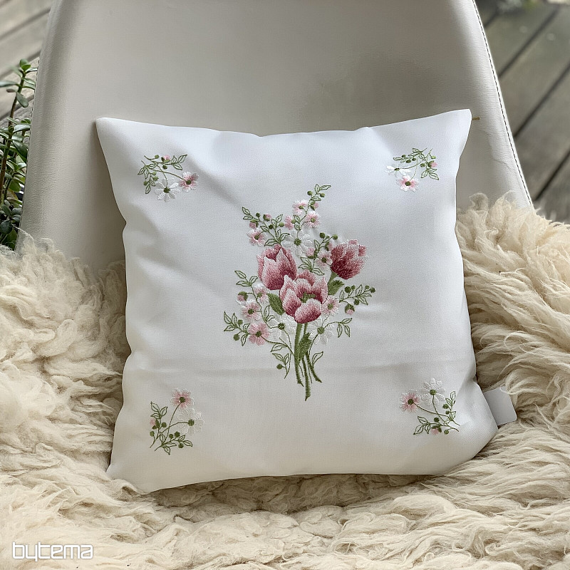 Hímzett díszborító TULIPANO CSOKOR