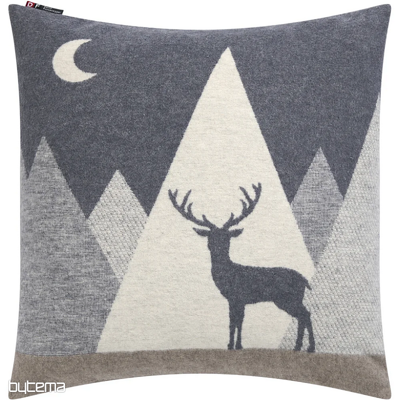 Dekoratív huzat DF JELEN SILVRETTA szürke