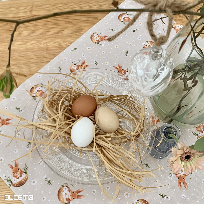 Húsvéti terítő és sál NYUSZI NELA