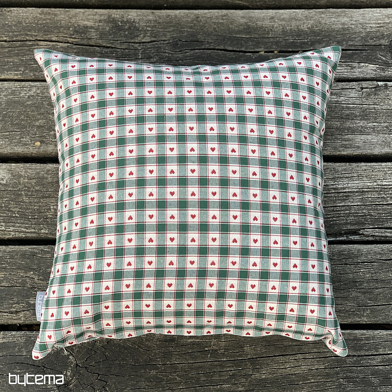 Dekoratív párnahuzat MAXI CORET zöld