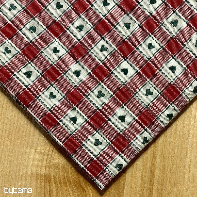 MAXI CORET terítő és sál piros