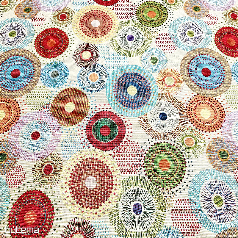 Gobelin anyag GOMERA bézs