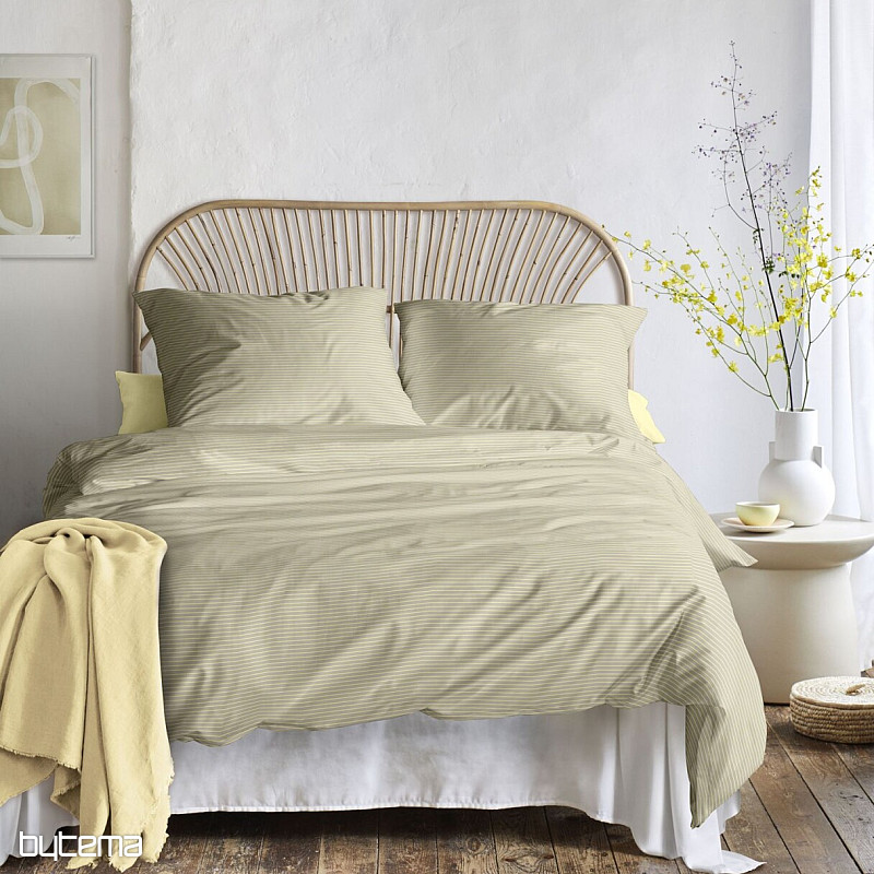 IRISETTE luxus pamutszatén TOKIO 8607-40 bézs