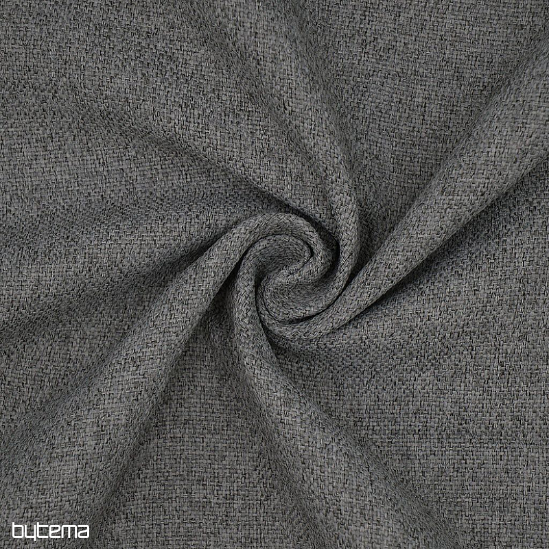 Egyszínű designer dekorációs anyag DIM OUT GERSTER 77045/0840 SÖTÉTSZÜRKE