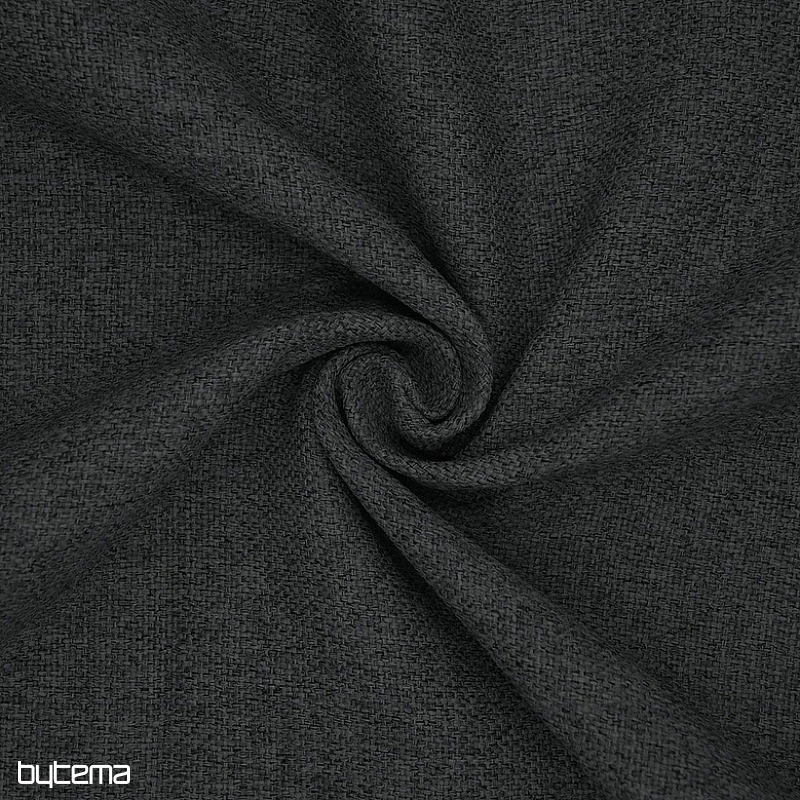 Egyszínű designer dekorációs anyag DIM OUT GERSTER 77045/0810 ANTRACIT