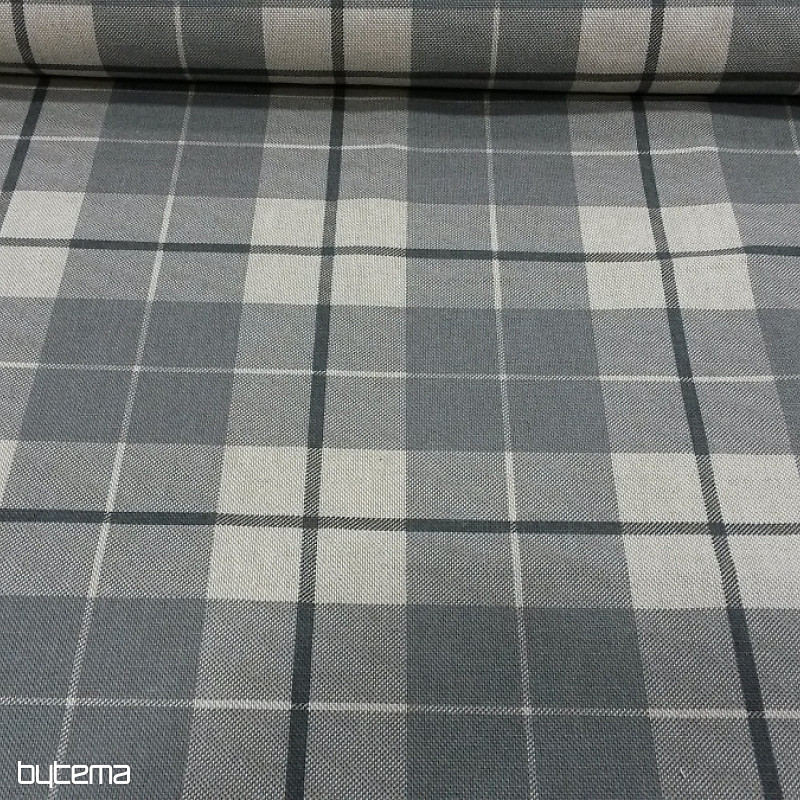 Dekoratív szövet DRAW GREY