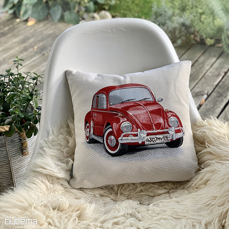 Gobelin párnahuzat VW BEETLE RED