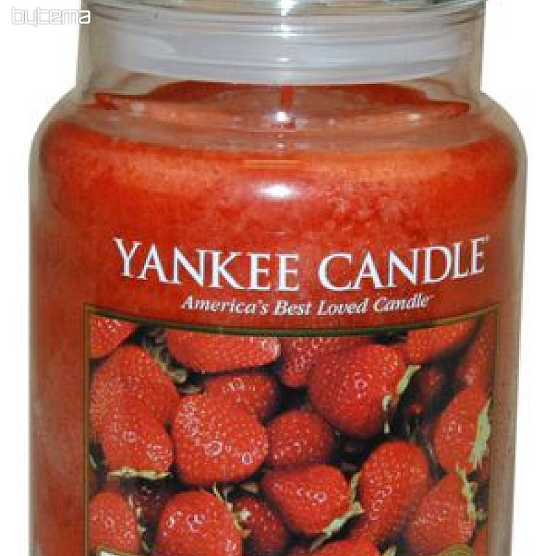 gyertya YANKEE gyertya illat ÉDES Eper - édes eper