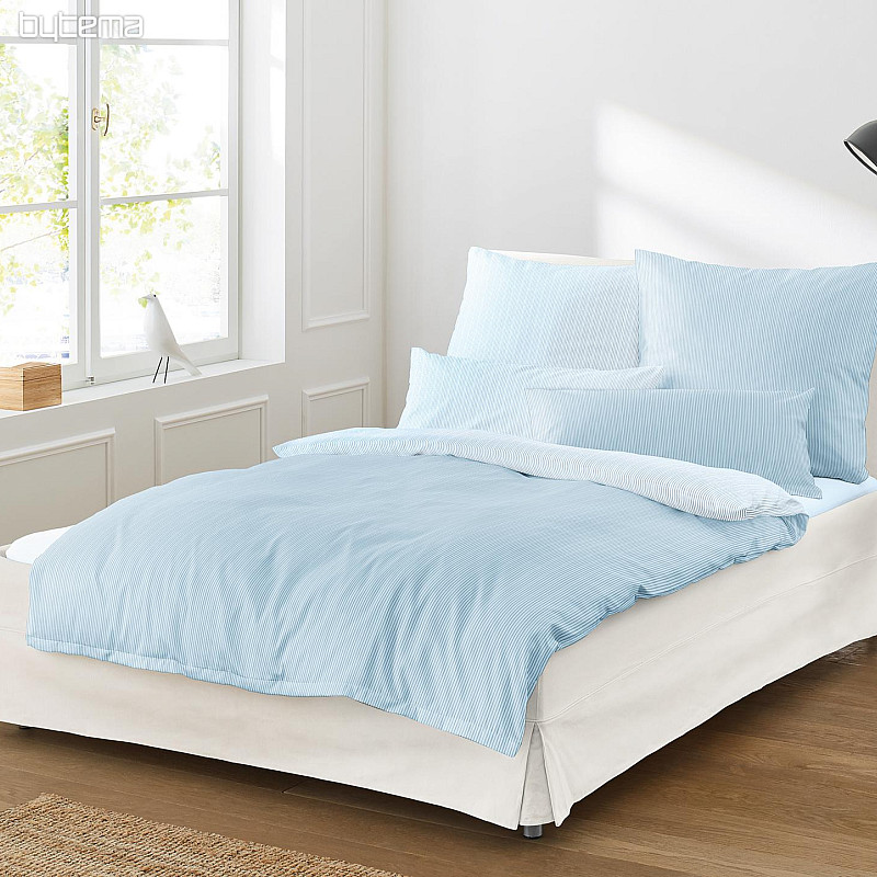 Modern designer ágynemű LINEA kék ég 8021-22