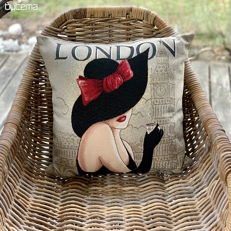 Gobelin párnahuzat LADY LONDON
