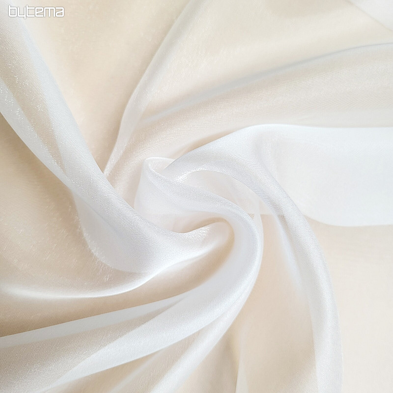 Voile függöny GERSTER 896/300/0001 fehér-fényes
