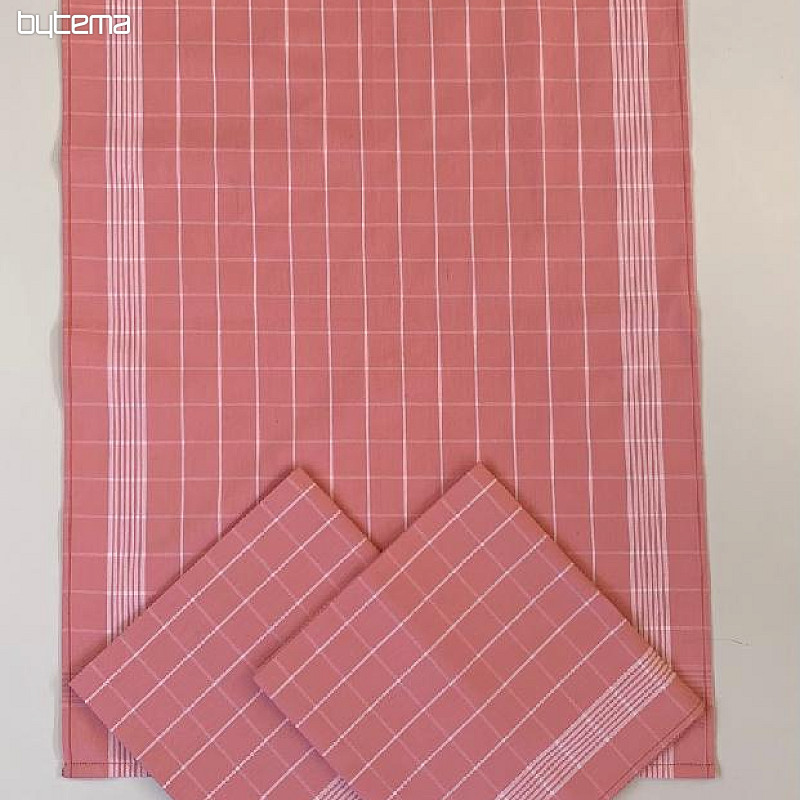 Konyhatörlő CUBE OLD PINK3 db
