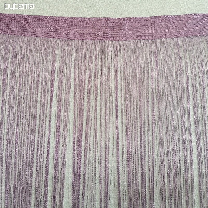Zsinórfüggöny - lila 150 cm x 280 cm