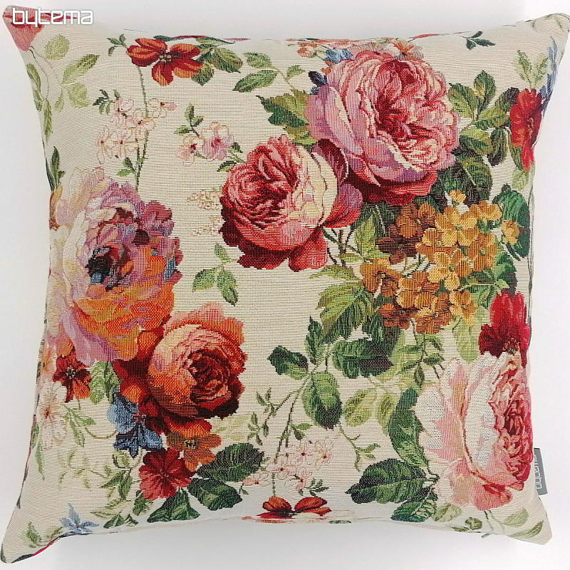 Gobelin párnahuzat CREAM ROSE
