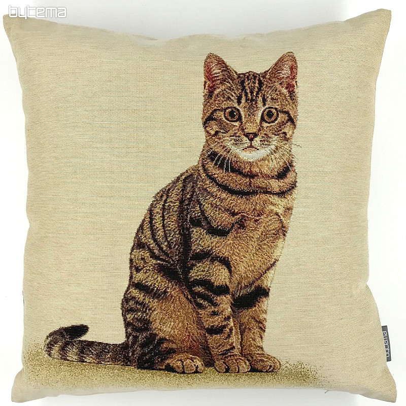 Gobelin huzat a MOUREK CAT párnához